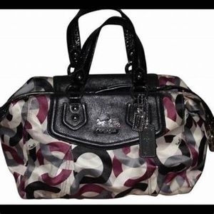 NWT coach Audry Multicolor bag